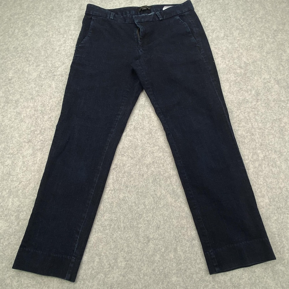 Banana Republic Avery Jeans Womens 4 (30x25) Blue Mid Rise Straight Stretch